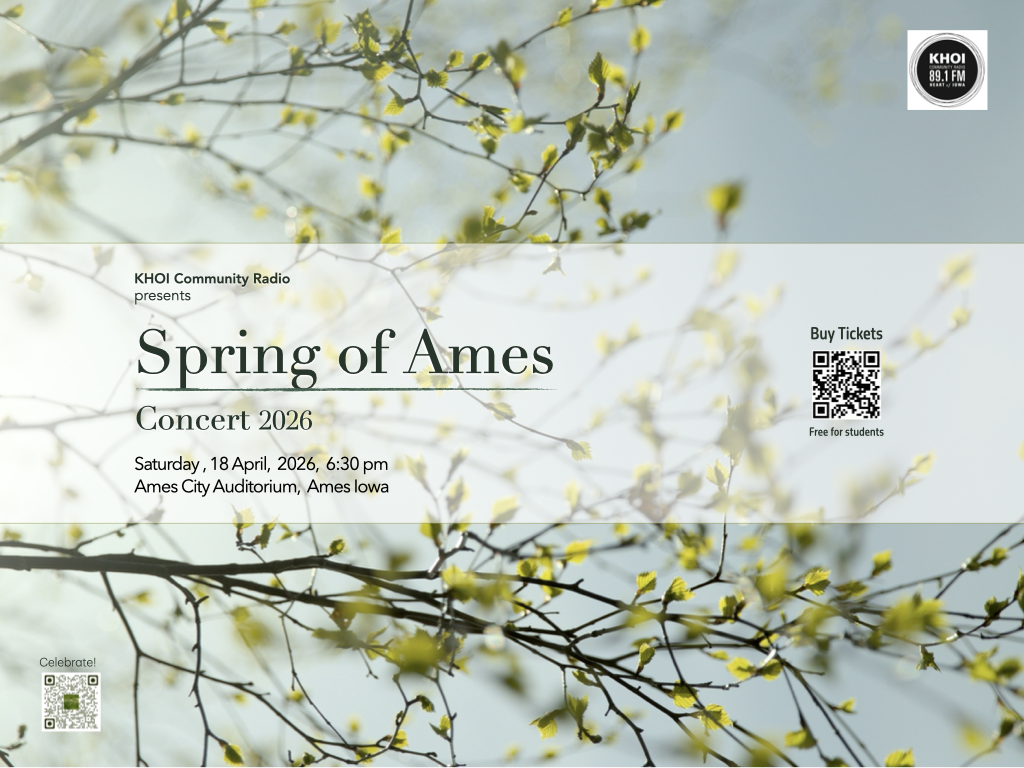 Annual Concert: Spring of Ames 2026 - Live In Ames